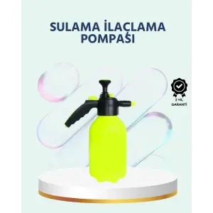 Basınçlı El Pompası 2 Litre Bakır Nozul Ayarlı Jet ve Dağınık Atım
