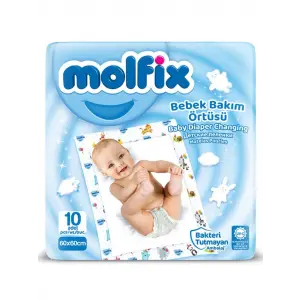 Bebek Bakım Örtüsü 60x60 10 Adet