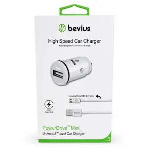 Bevius BVS-AU501 12W Micro USB Kablolu Araç Şarj Cihazı