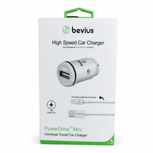 Bevius BVS-AU503 12W Lightning Kablolu Araç Şarj Cihazı
