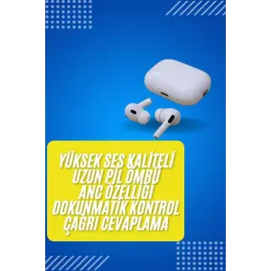Beyaz Android ve İOS Uyumlu Yüksek Performanslı Uzun Pil Ömrü
