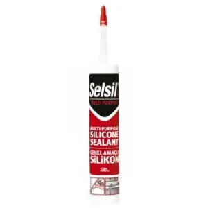Beyaz Universal Silikon - 280 gr - Genel Amaçlı