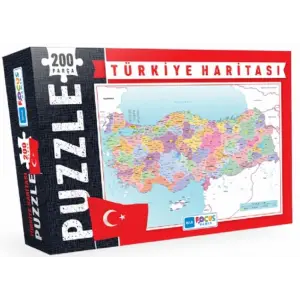Blue Fus Türkiye Hası - Puzzle 200 Parça