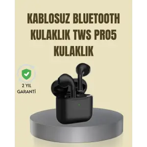 Bluetooth 5.1 Teknolojili TWS Pro 5 – Güçlü ve Kararlı Bağlantı