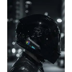 Bluetooth 5.3 Kask İçi Intercom Kulaklık 1000 m Mesafe 1000 mAh
