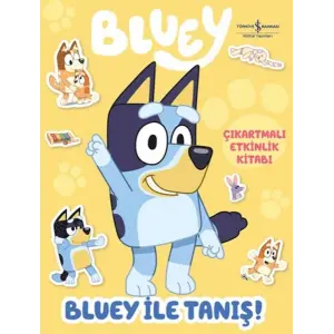 Bluey İle Tanış - Çıkartmalı Etkinlik Kitabı