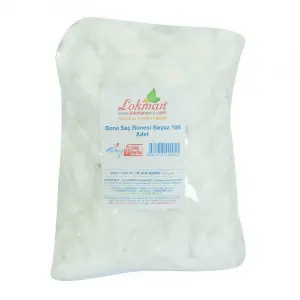 Bone Saç Bonesi Beyaz 100 Adet 1 Paket