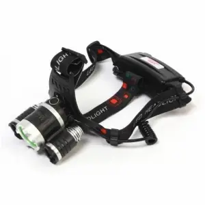 Br-5000 T6 5000 Lm 3xcree T6+2r5 Led Kafa Feneri