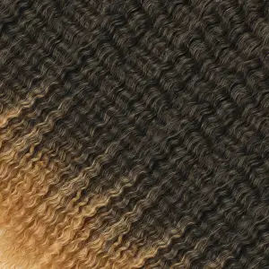 Brazilian Afro Daası  / Siyah / Karamel Ombreli