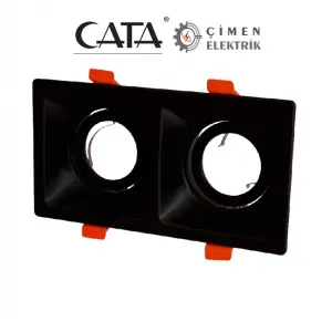 CATA CT 5005 İkili Siyah Spot Kasası