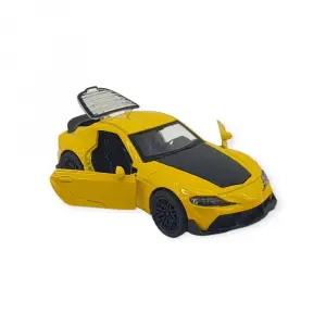 Çek Bırak Araba Metal - 3691C - Sarı - 1 ADET