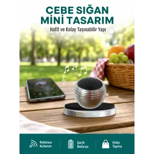 Cep Boy Bluetooth Hoparlör Güçlü Ses Çıkışı TWS Destekli Yeni Nesil