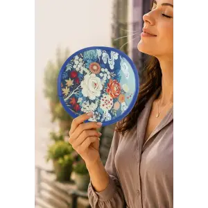 Çiçek Kore Yelpaze 20 cm