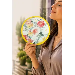 Çiçek Kore Yelpaze 20 cm