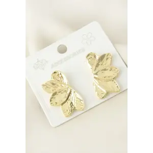 Çiçek Metal Küpe