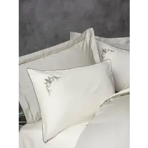 Çift Kişilik Elit Saten Nev Takımı Teresa Bej