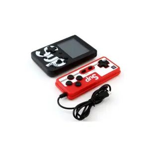 Çift kollu nostalji oyunlu mini atari siyah renk bluetooth özelliği yok - Elektronik