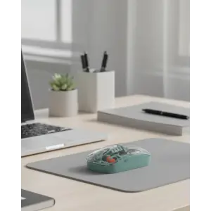 Çift Mod Bağlantılı Kablosuz Mouse Bluetooth ve USB Alıcılı