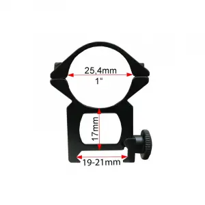 Çift vidalı 22 Mm Dürbün Montaj Ayağı