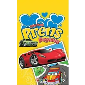 Çıkartmalı Prens Boyama (4  Takım)