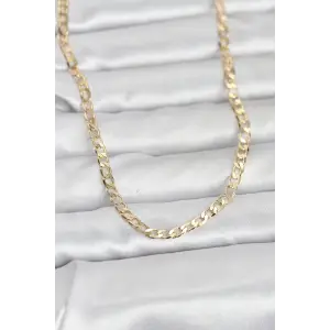 CM 14K Gold Renk Zincir Model 60 cm Kadın Kolye