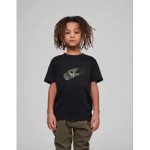 Çocuk Unisex Baskılı T-Shirt - Siyah