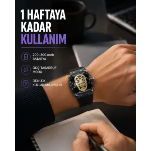 Çoklu Spor Modlu Akıllı Saat Bildirim Destekli