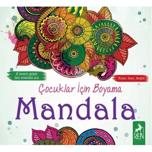 Çuklar İçin Boyama - Mandala