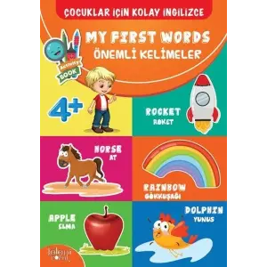Çuklar İçin Kolay İngilizce - My First Words Önemli Kelimeler