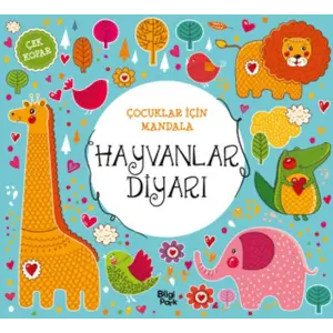 Çuklar İçin Mandala - Hayvanlar Diyarı