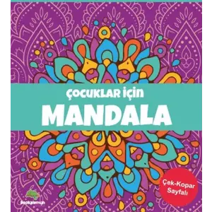 Çuklar için Mandala - Mor