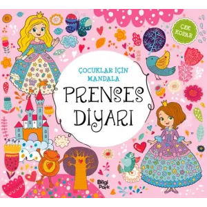 Çuklar İçin Mandala - Prenses Diyarı