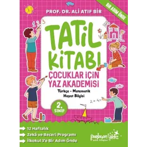 Çuklar İçin Yaz Akademisi 2. Sınıf Tatil Kitabı