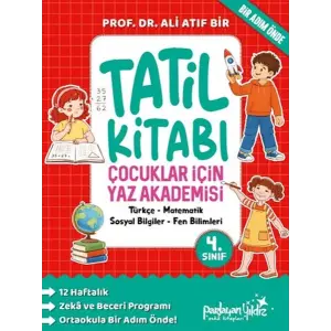Çuklar İçin Yaz Akademisi 4. Sınıf Tatil Kitabı