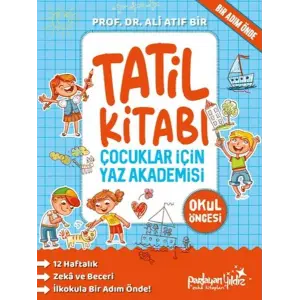 Çuklar İçin Yaz Akademisi Okul Öncesi Tatil Kitabı