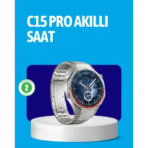 Dayanıklı Kordonlu Şarjlı Akıllı Saat