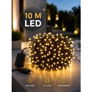 Dekoratif Aydınlatma Ampüllü 10 Metre Gün Işığı Şerit Led
