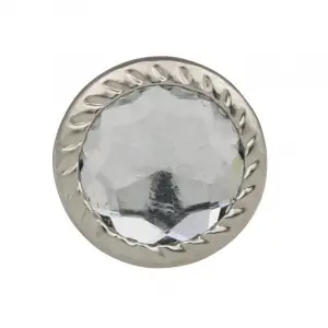 Dekoratif Parlak Taşlı Kabara Raptiye 17 Mm - 50