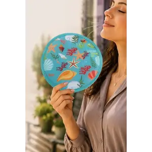 Deniz Yıldızı Kore Yelpaze 20 cm