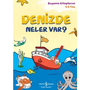 Denizde Neler Var? - Boyama larım 4-5 Yaş