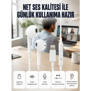 Derin Bas ve Net Ses Özellikli Kulak İçi Kulaklık Yeni Nesil