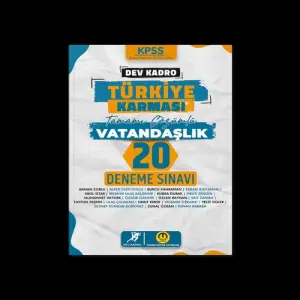 Dev kadro Vatandaşlık 20 Deneme Sını