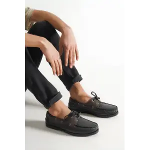 Dexter Casual Hakiki Deri Erkek Ayakkabı Siyah