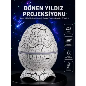Ayarlanabilir Parlaklık ve Sis Efektli Atmosfer Lambası