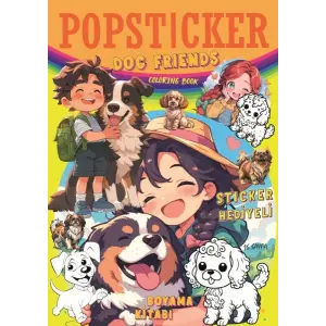 Dog Friends Boyama Kitabı Pop