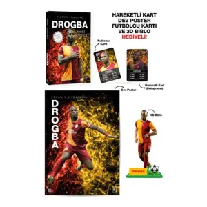 Drogba - Sahanın Yıldızları - 3D Biblo Hediyeli!