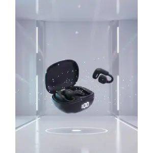 Dual Mikrofonlu Açık Kulak Kablosuz Kulaklık Net Görüşme