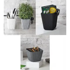 Duvara Asılan Çok Amaçlı Organizer - 2'li Saksı Set