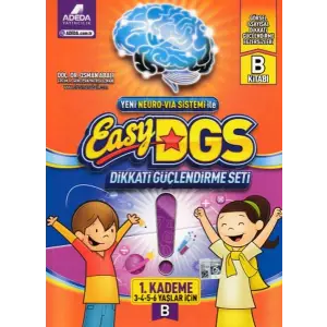 EASY Dikkati Güçlendirme Seti 3-6 yaş B çığı