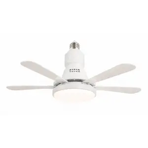 Eco Lounge 1 adet TRION TRN 1300 Nefes 50W Ledli Tavan Vantilatörü Kumandalı 3 Renk E27 Duy
